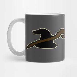 Wizard Hat & Staff Mug